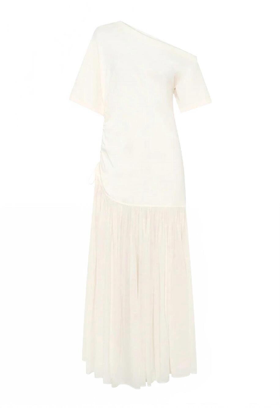 NEW KIVARI women's elowen maxi dress in cream
